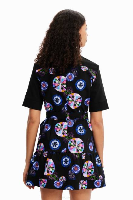 M. Christian Lacroix short ball shirt dress Desigual Women 2ZPR53 Clothing