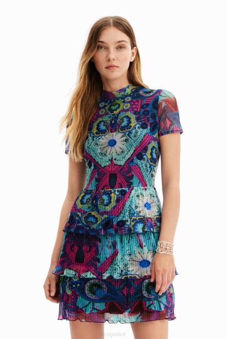 M. Christian Lacroix short layered dress Desigual Women 2ZPR6 Clothing