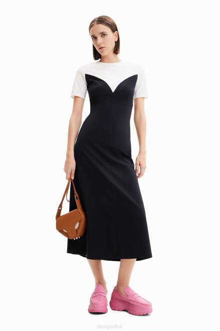 Maitrepierre corset-effect dress Desigual Women 2ZPR1019 Clothing