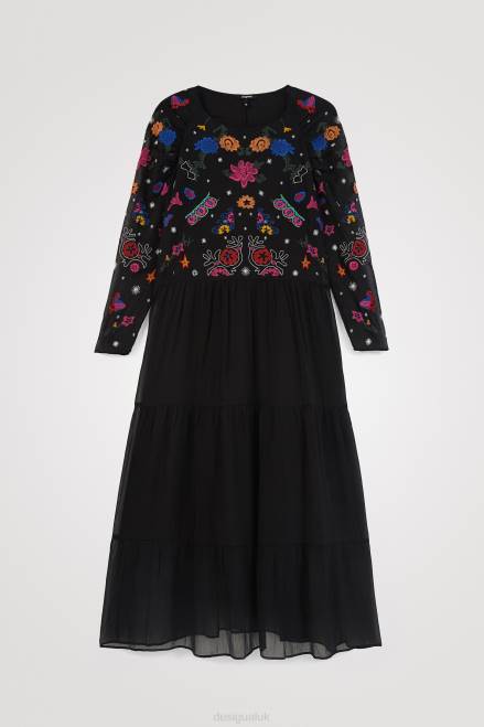 Midi-dress tulle Desigual Women 2ZPR1094 Clothing