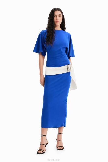 Nathy Peluso belt dress Desigual Women 2ZPR462 Clothing