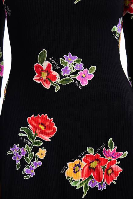 Short floral skater dress Desigual Women 2ZPR17 Clothing