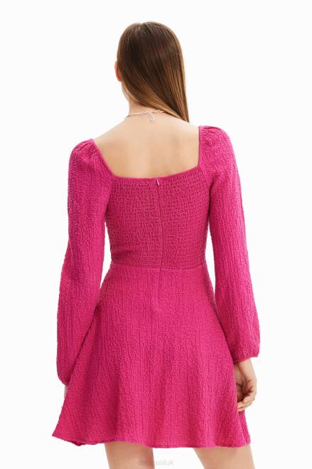 Short slim A-line dress Desigual Women 2ZPR549 Clothing