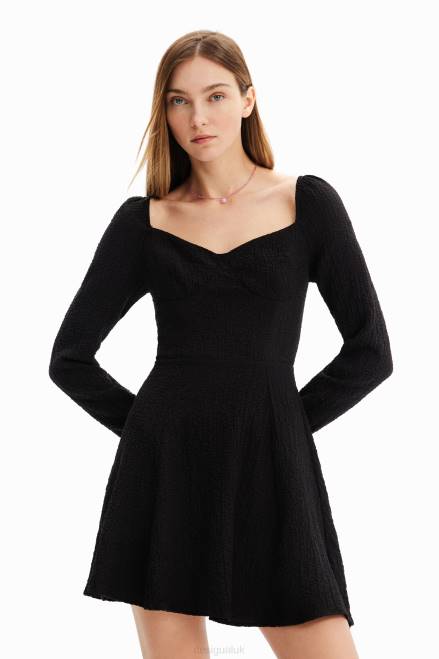 Short slim A-line dress Desigual Women 2ZPR557 Clothing