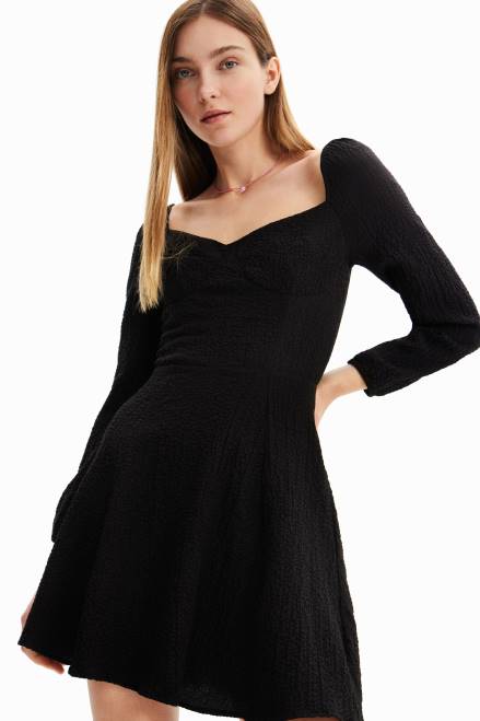 Short slim A-line dress Desigual Women 2ZPR557 Clothing