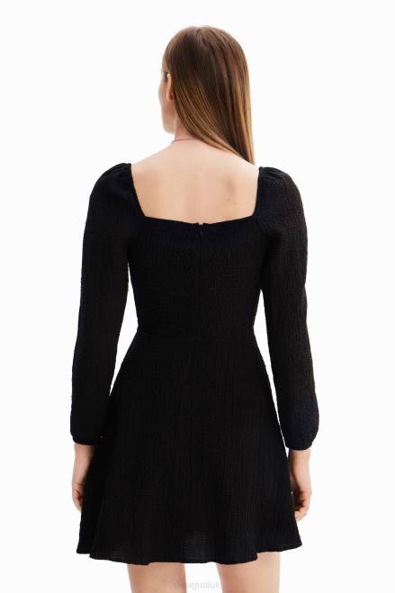 Short slim A-line dress Desigual Women 2ZPR557 Clothing