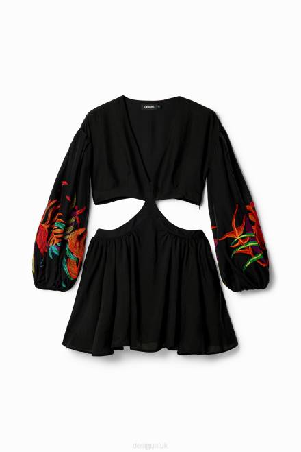 Stella Jean short cut-out dress Desigual Women 2ZPR286 Clothing