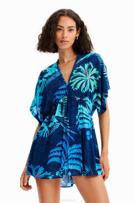 Tropical tunic dress Desigual Women 2ZPR968 Clothing