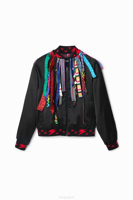 Johnson Hartig ribbon bomber jacket Desigual Women 2ZPR819 Clothing