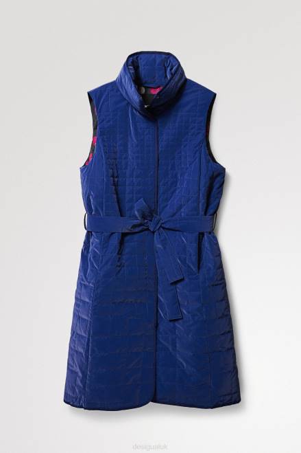 Long quilted gilet Desigual Women 2ZPR1067 Clothing