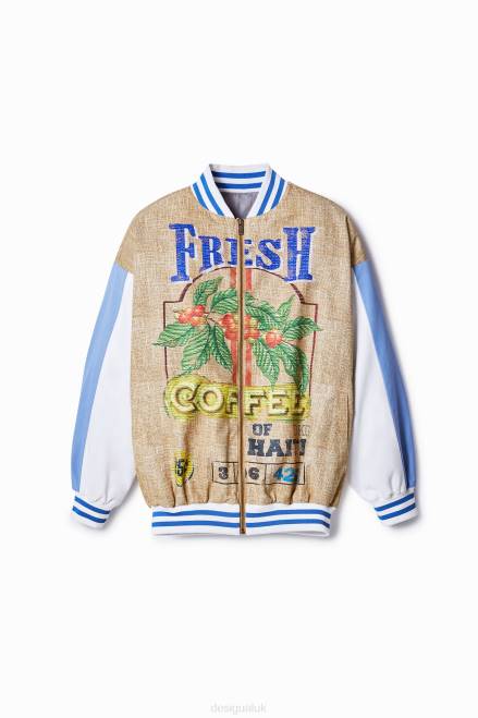 Stella Jean bomber jacket Desigual Women 2ZPR377 Clothing