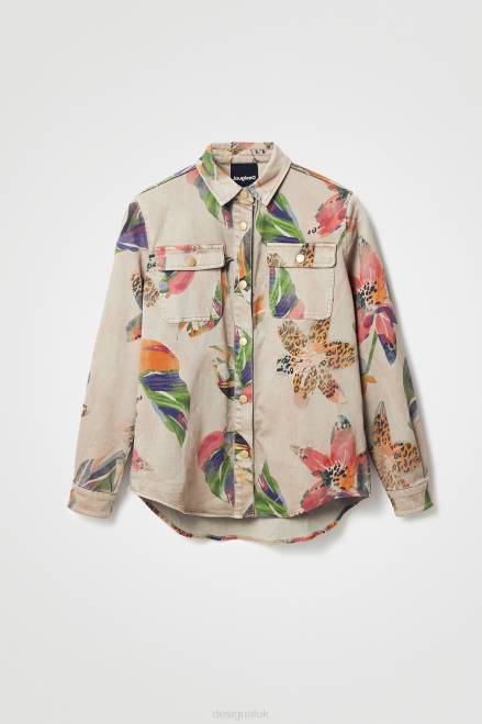 Floral shirt Desigual Women 2ZPR1101 Clothing