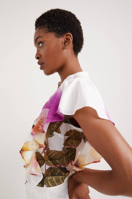 M. Christian Lacroix floral blouse Desigual Women 2ZPR1103 Clothing