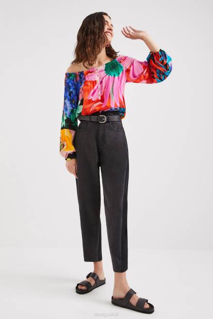 M. Christian Lacroix floral blouse Desigual Women 2ZPR810 Clothing