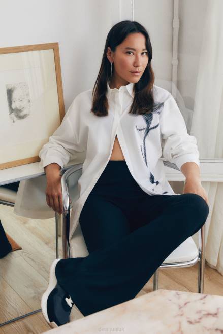 Oversize flower shirt Desigual Women 2ZPR113 Clothing