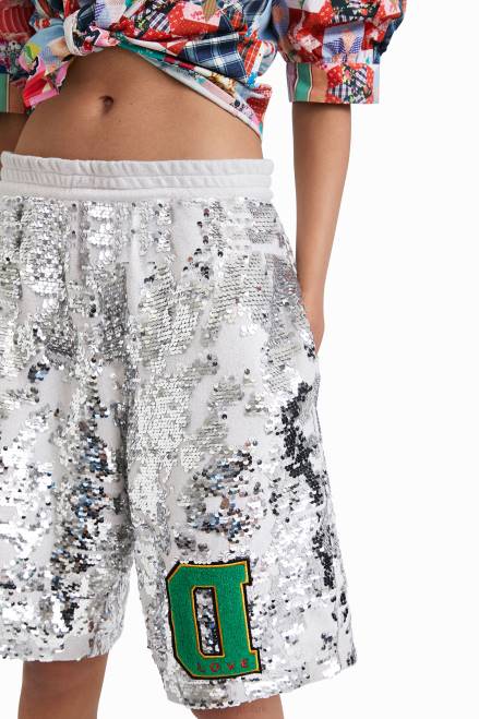 Johnson Hartig sequined shorts Desigual Women 2ZPR734 Clothing