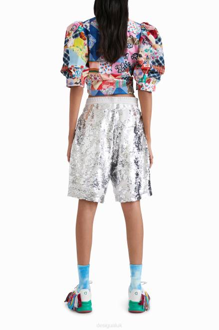 Johnson Hartig sequined shorts Desigual Women 2ZPR734 Clothing