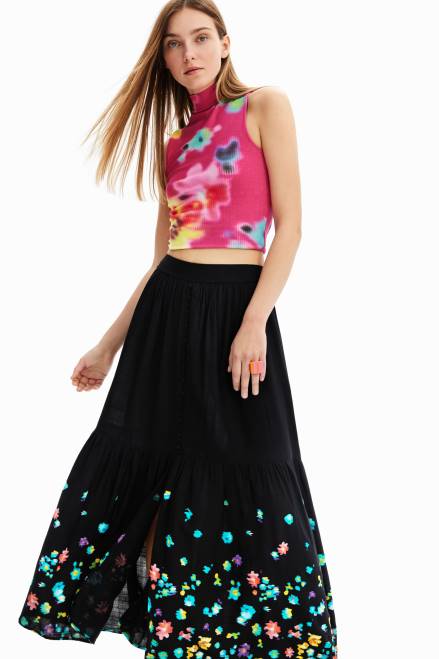 Skirt Desigual Women 2ZPR407 Clothing