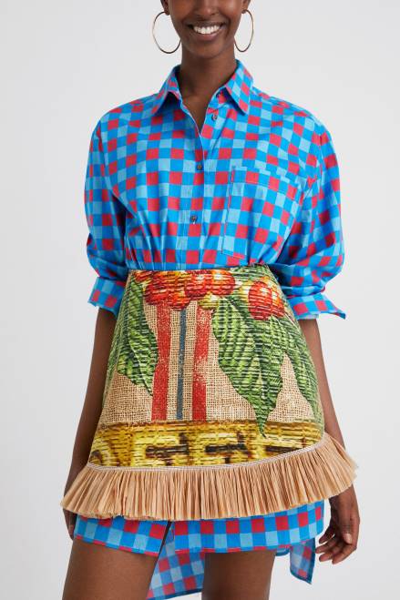 Stella Jean short skirt Desigual Women 2ZPR5 Clothing