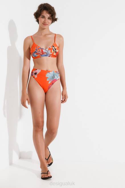 Coral bikini bottoms Desigual Women 2ZPR1121 Clothing