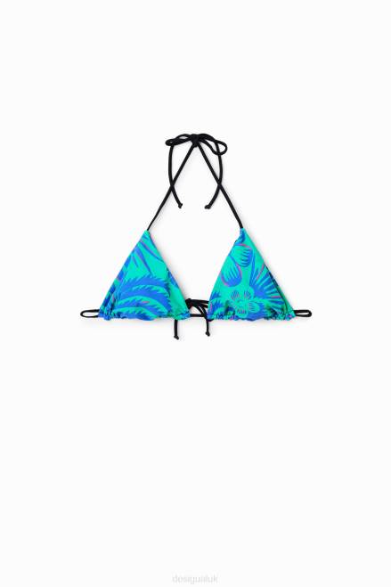 Reversible triangle bikini top Desigual Women 2ZPR526 Clothing