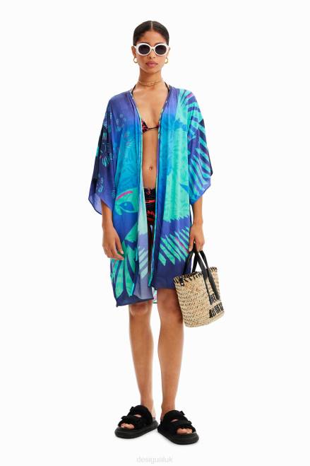 Tropical open kimono Desigual Women 2ZPR995 Clothing
