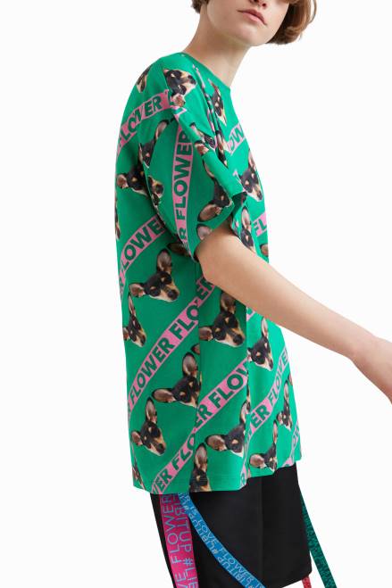 Johnson Hartig unisex oversize T-shirt Desigual Women 2ZPR1043 Clothing