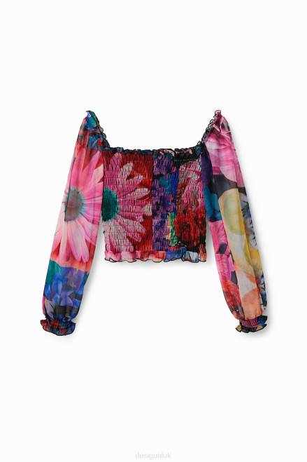 M. Christian Lacroix tulle T-shirt Desigual Women 2ZPR1104 Clothing