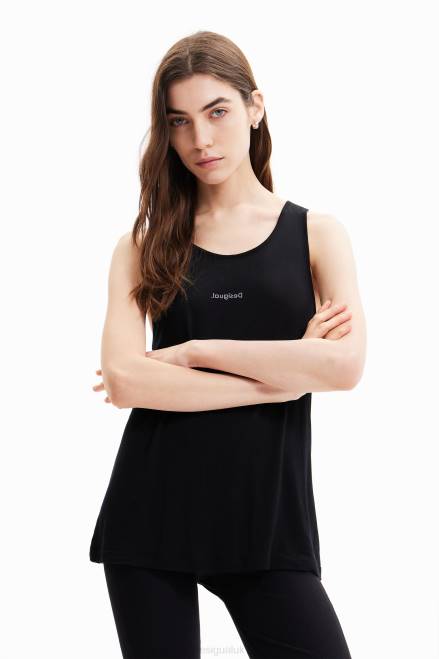 Sport floral vest top Desigual Women 2ZPR713 Clothing