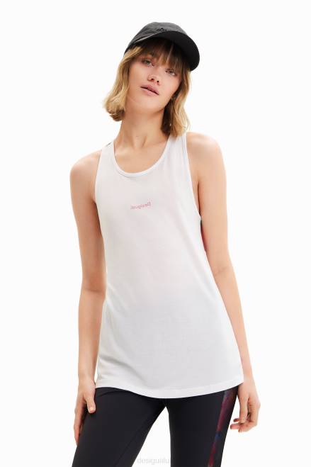 Sport floral vest top Desigual Women 2ZPR435 Clothing