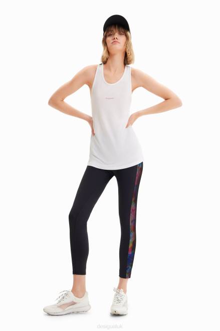 Sport floral vest top Desigual Women 2ZPR435 Clothing