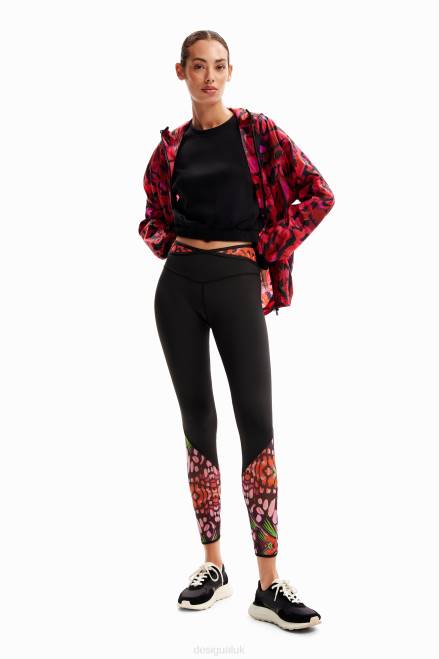Butterfly sport leggings Desigual Women 2ZPR78 Clothing