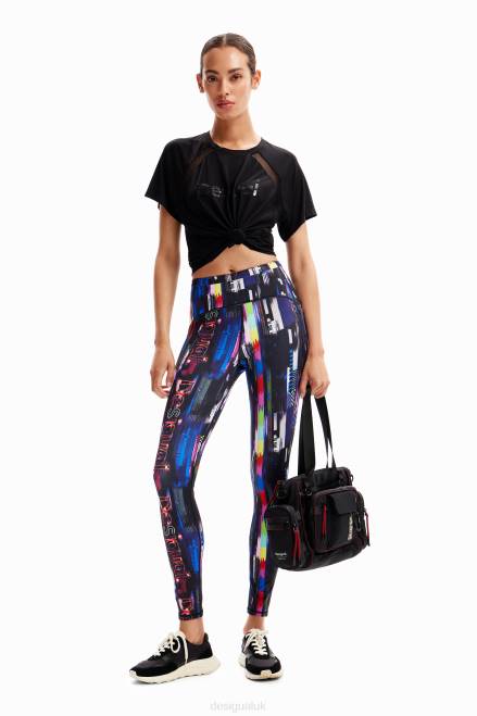 Digital sport leggings Desigual Women 2ZPR170 Clothing