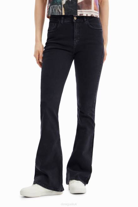 Flared jeans Desigual Women 2ZPR581 Clothing