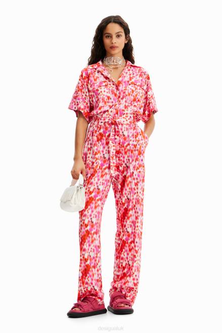 Floral boiler suit Desigual Women 2ZPR463 Clothing