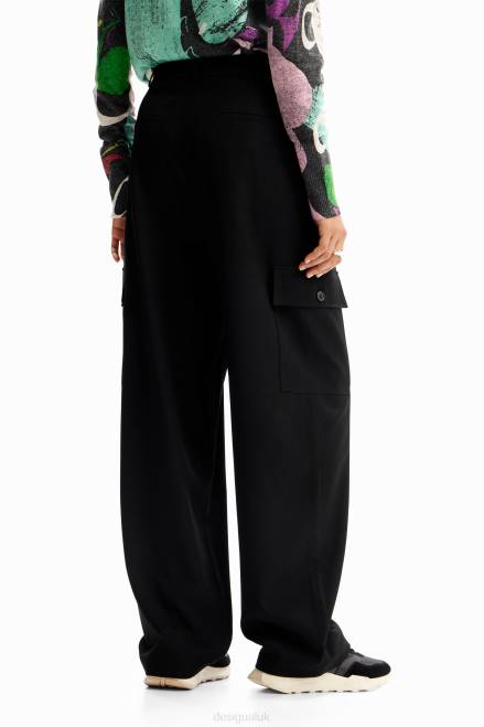 M. Christian Lacroix tailored trousers Desigual Women 2ZPR201 Clothing