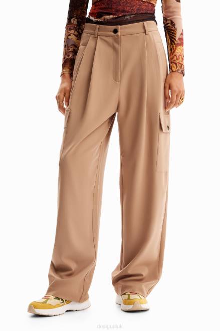 M. Christian Lacroix tailored trousers Desigual Women 2ZPR62 Clothing