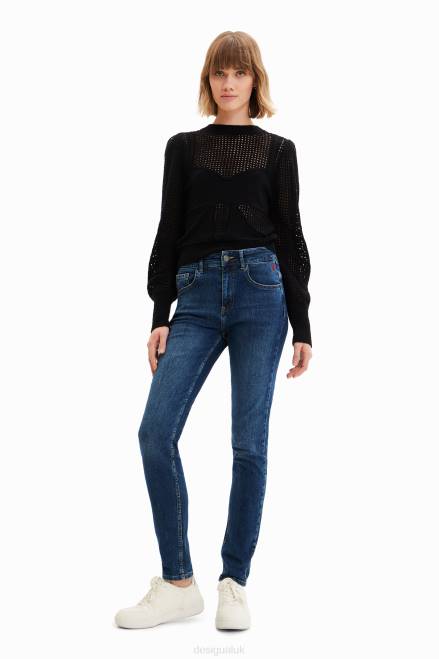 Push-up skinny jeans Desigual Women 2ZPR165 Clothing