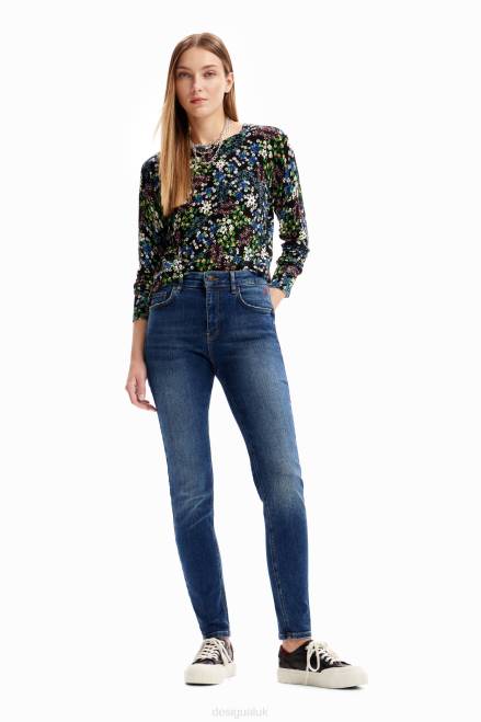 Push-up skinny jeans Desigual Women 2ZPR182 Clothing