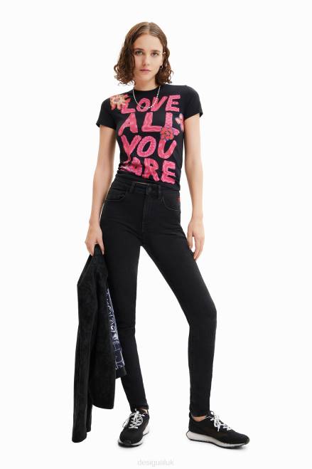 Push-up skinny jeans Desigual Women 2ZPR216 Clothing
