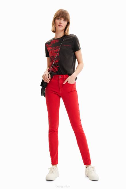 Push-up skinny jeans Desigual Women 2ZPR288 Clothing
