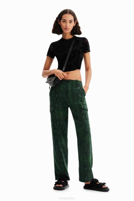 Trousers Desigual Women 2ZPR596 Clothing