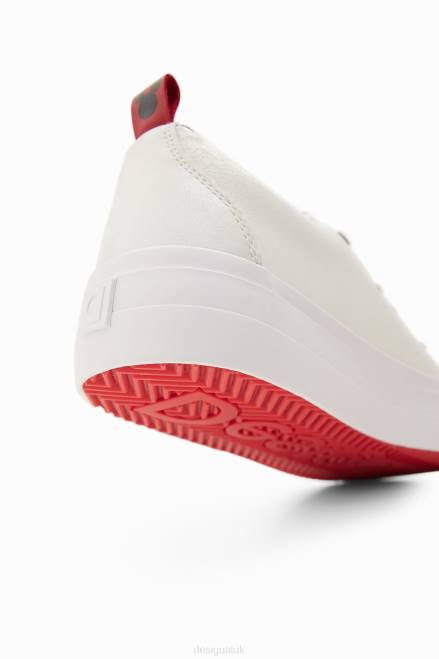 Disney\'s Mickey Mouse craquelure sneakers Desigual Women 2ZPR1023 Footwear