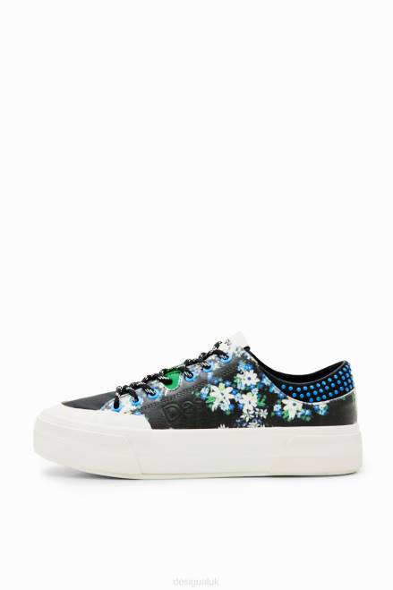 Floral platform sneakers Desigual Women 2ZPR1499 Footwear