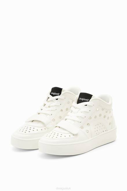 High-top hole sneakers Desigual Women 2ZPR559 Footwear