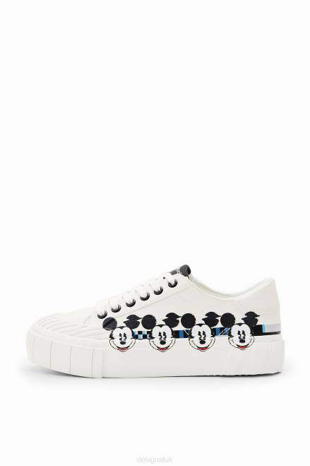 Mickey Mouse platform sneakers Desigual Women 2ZPR1501 Footwear
