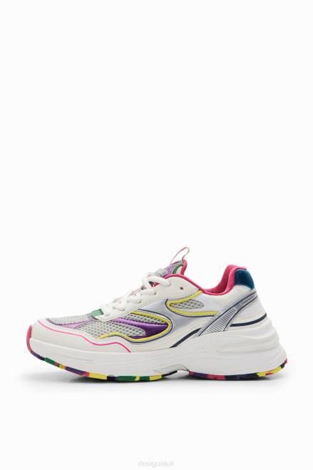 Multicolour running sneakers Desigual Women 2ZPR1477 Footwear