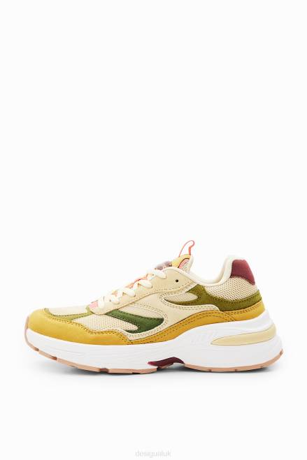 Patchwork running sneakers Desigual Women 2ZPR1497 Footwear